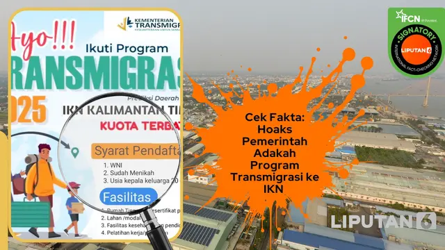 Awas Hoaks Berkedok Program Transmigrasi, Pahami Modusnya Biar Tak Terjebak - Cek Fakta berita69.org