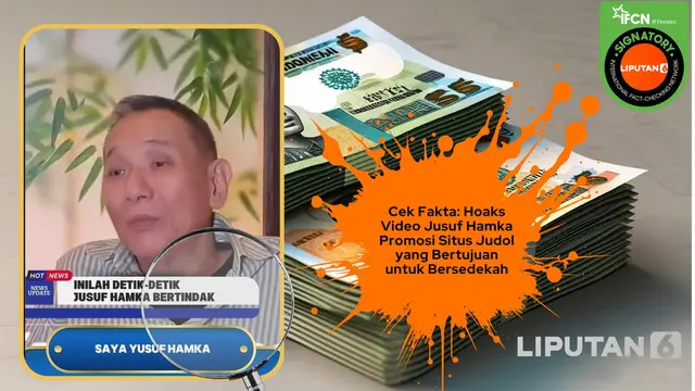 Cek Fakta: Hoaks Video Jusuf Hamka Promosi Situs Judol untuk Bersedekah - Cek Fakta berita69.org
