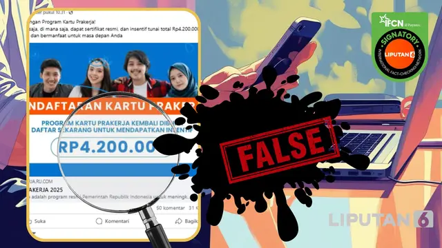 Cek Fakta: Tidak Benar Ini Link Pendaftaran Program Kartu Prakerja - Cek Fakta berita69.org