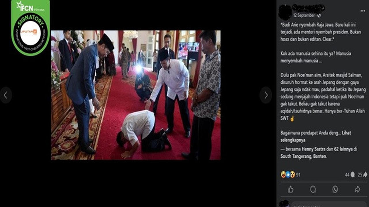 Deretan Foto Hoaks Sasar Mantan Presiden Jokowi, Simak Daftarnya