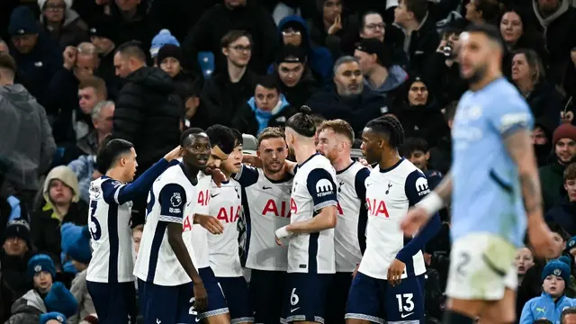 Hasil Liga Inggris Manchester City vs Tottenham Hotspur: Dibantai 0-4, Rekor Kekalahan The Citizens Makin Panjang - Bola berita69.org