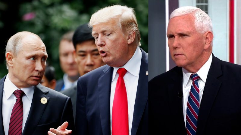 Dengarkan apa yang dipikirkan Pence di balik pergeseran Trump di Putin | Politik berita
