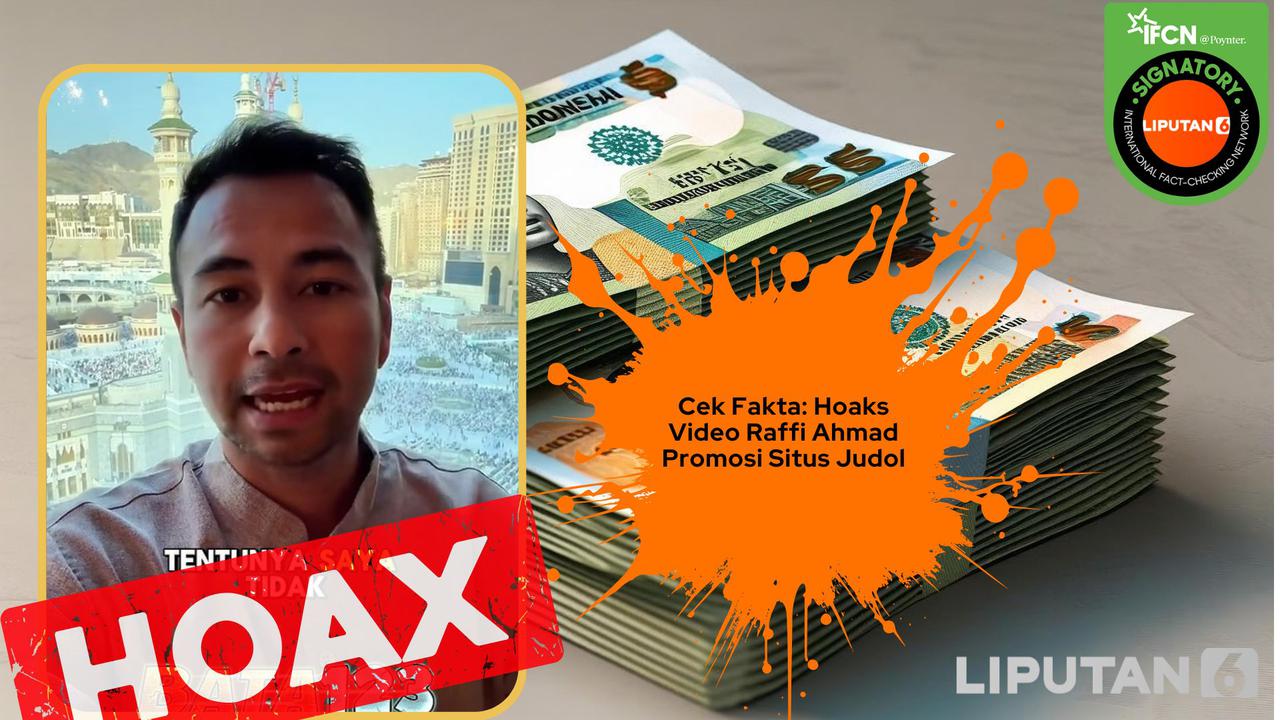 Kumpulan Hoaks Promosi Situs Judol Catut Tokoh Ternama, Simak Daftarnya