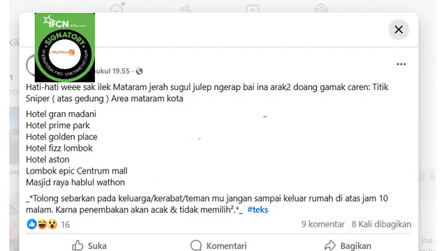 Kumpulan Kabar Viral Terkait Penanganan Demo Beserta Faktanya - Cek Fakta berita69.org