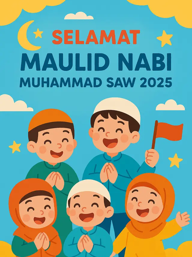 Kumpulan Pantun Maulid Nabi 2025 untuk Anak-Anak, Edukatif dan Menyenangkan - Hot berita69.org
