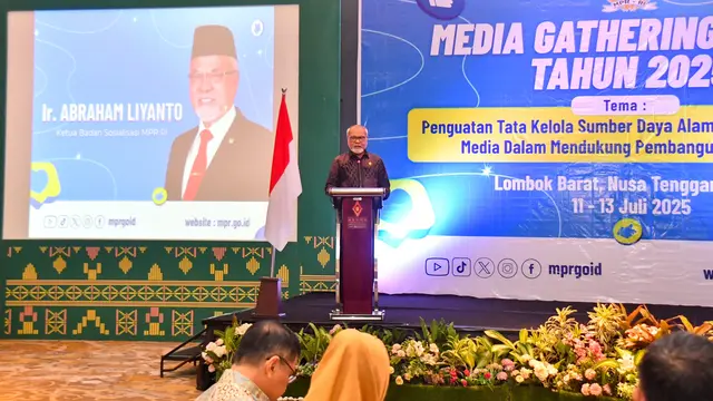 Pesan Abraham Liyanto di Media Gathering MPR RI, Media Jembatani Isu Pengelolaan SDA dan Pembangunan Berkelanjutan - News berita69.org