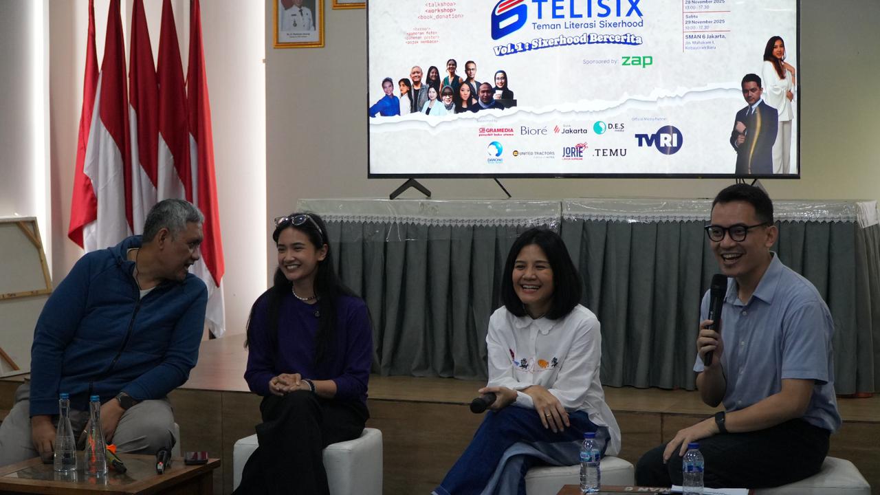 Telisix Tingkatkan Gairah Literasi Anak Muda dan Relevansinya dalam Perkembangan Zaman