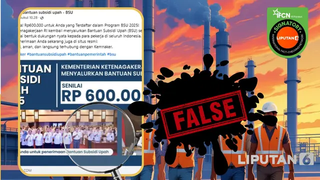 Waspada Hoaks BSU BPJS Ketenagakerjaan, Kenali Modus Penyamaran dan Cara Cek Resmi - Cek Fakta berita69.org