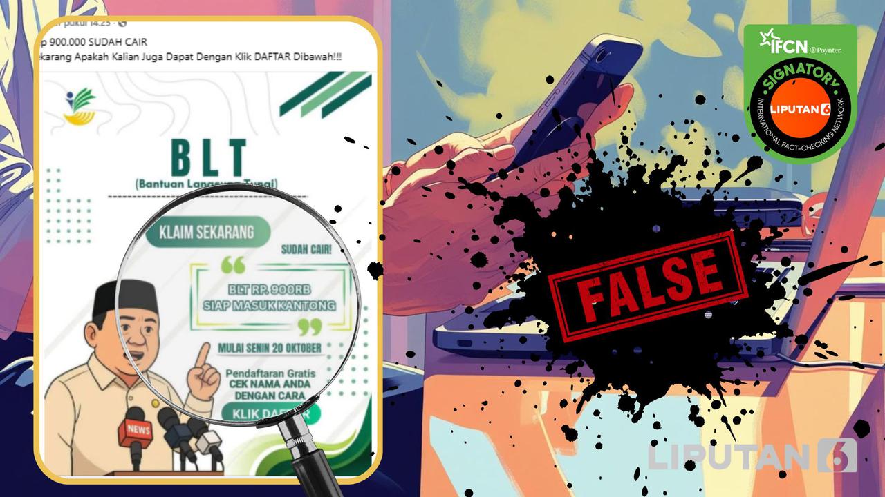 Waspada Hoaks Seputar BLT, Simak Daftarnya Jangan Sampai Tertipu